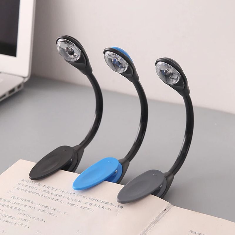 Book Light Flexible - Portable Flexible LED Book Light Clip-On