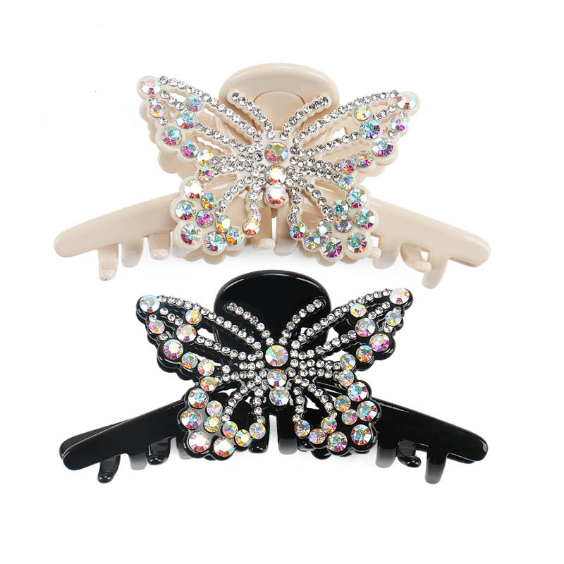 Travel Accessories Present - Luxury Spark Rhinestones Hair Claw Clip