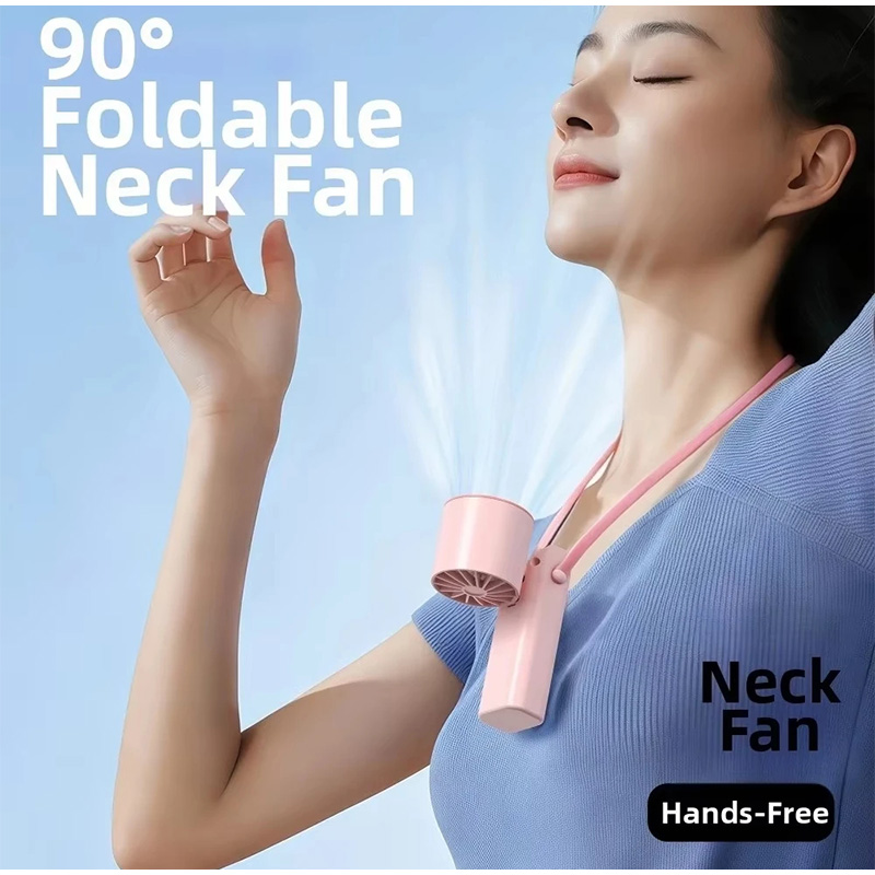 Mini Portable Neck Fan 90° Fol - Travel Accessories Neck incelemesi ve fiyatı