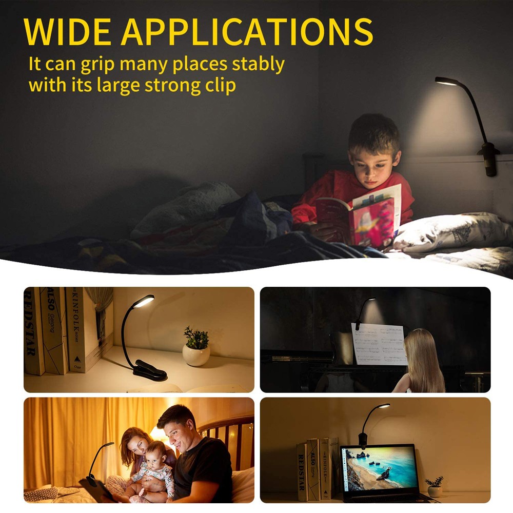 LED Book Light USB Rechargeabl - Book Light Flexible incelemesi ve fiyatı