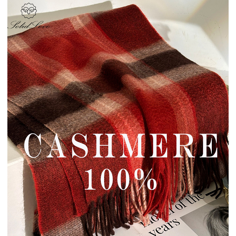 100% Cashmere Scarf   Plaid  W - Travel Accessories Neck incelemesi ve fiyatı