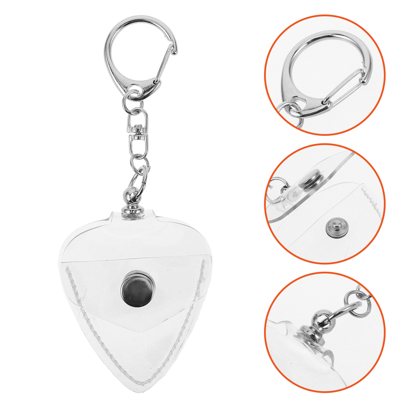Transparent Guitar Pick Holder - Travel Accessories Holder incelemesi ve fiyatı