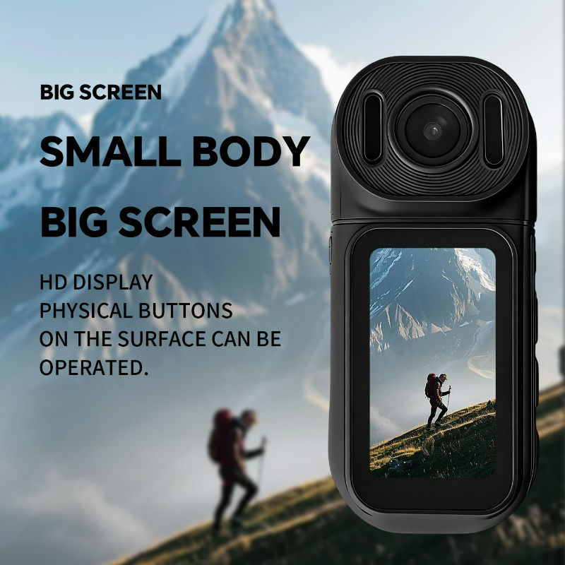 Mini Sports Camera with 180° R - Travel Vlog Accessories incelemesi ve fiyatı