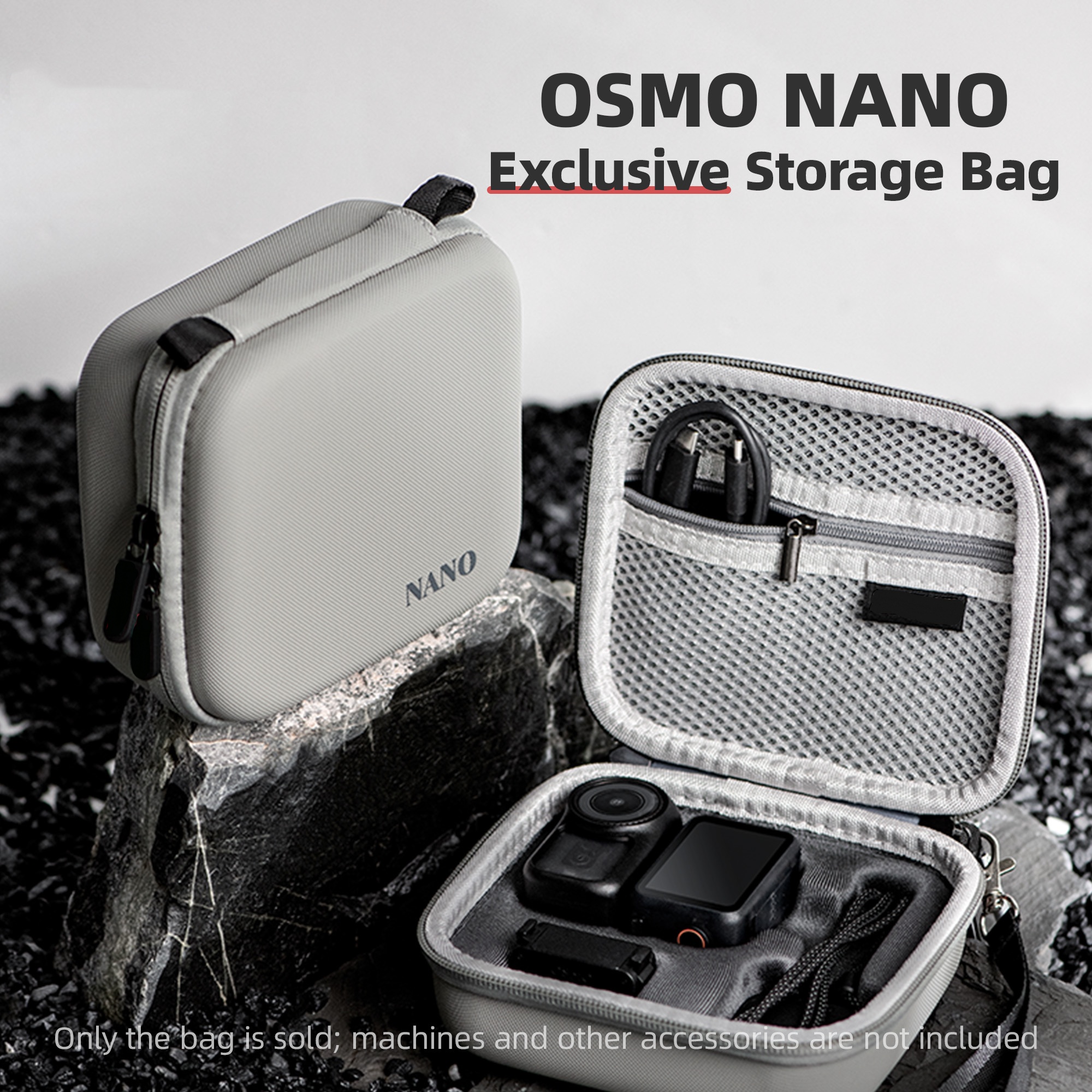 Carrying Case for DJI Osmo Nan - Travel Vlog Accessories incelemesi ve fiyatı