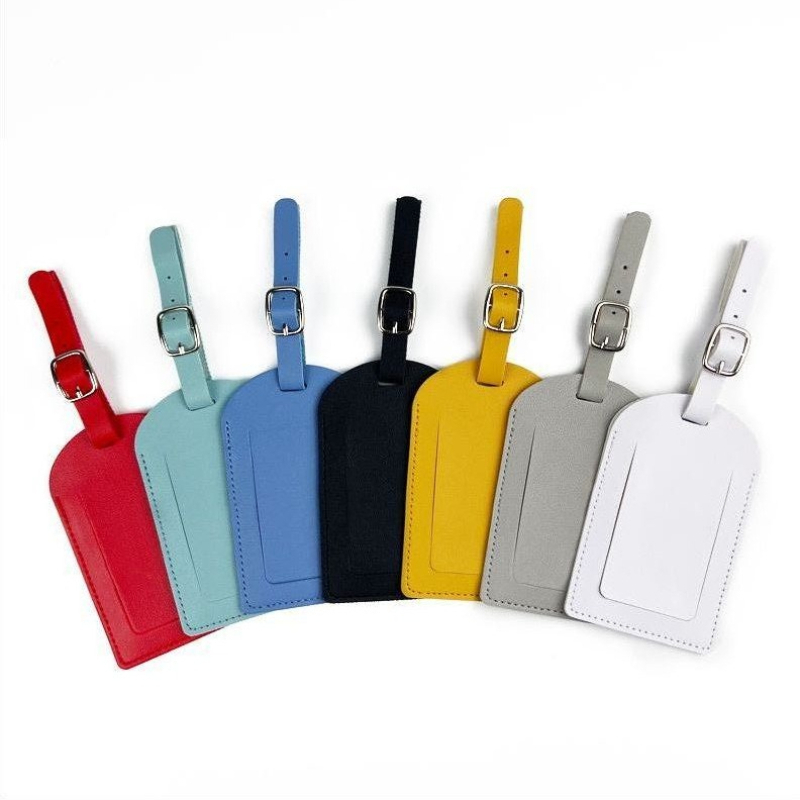 Women Men Luggage Tags PU Leat - Travel Accessories International incelemesi ve fiyatı