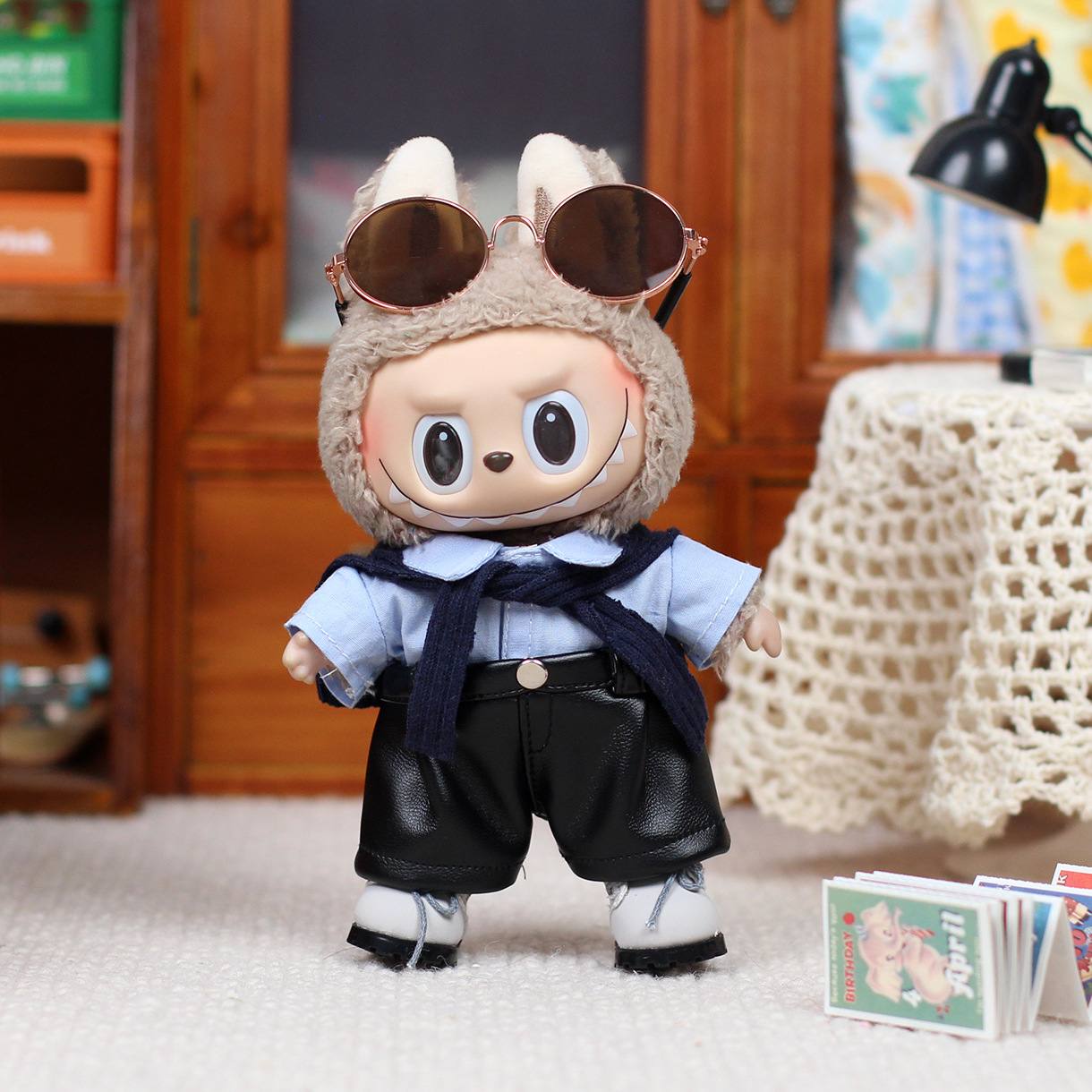 For Labubu V2 V1 Plush Idol Cl - Travel Accessories Kids incelemesi ve fiyatı