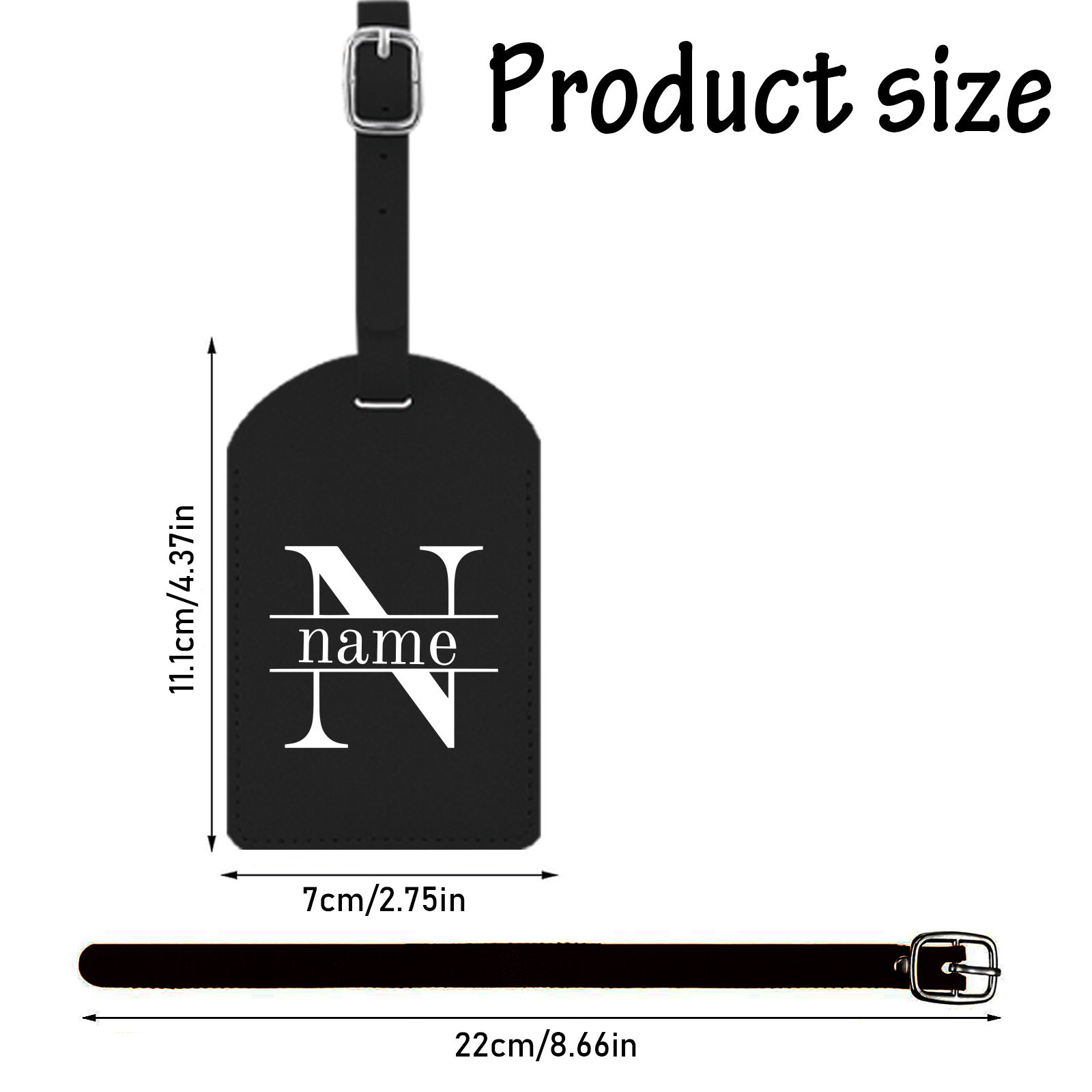 1pc,Personalize Luggage Tags,L - Travel Accessories International incelemesi ve fiyatı
