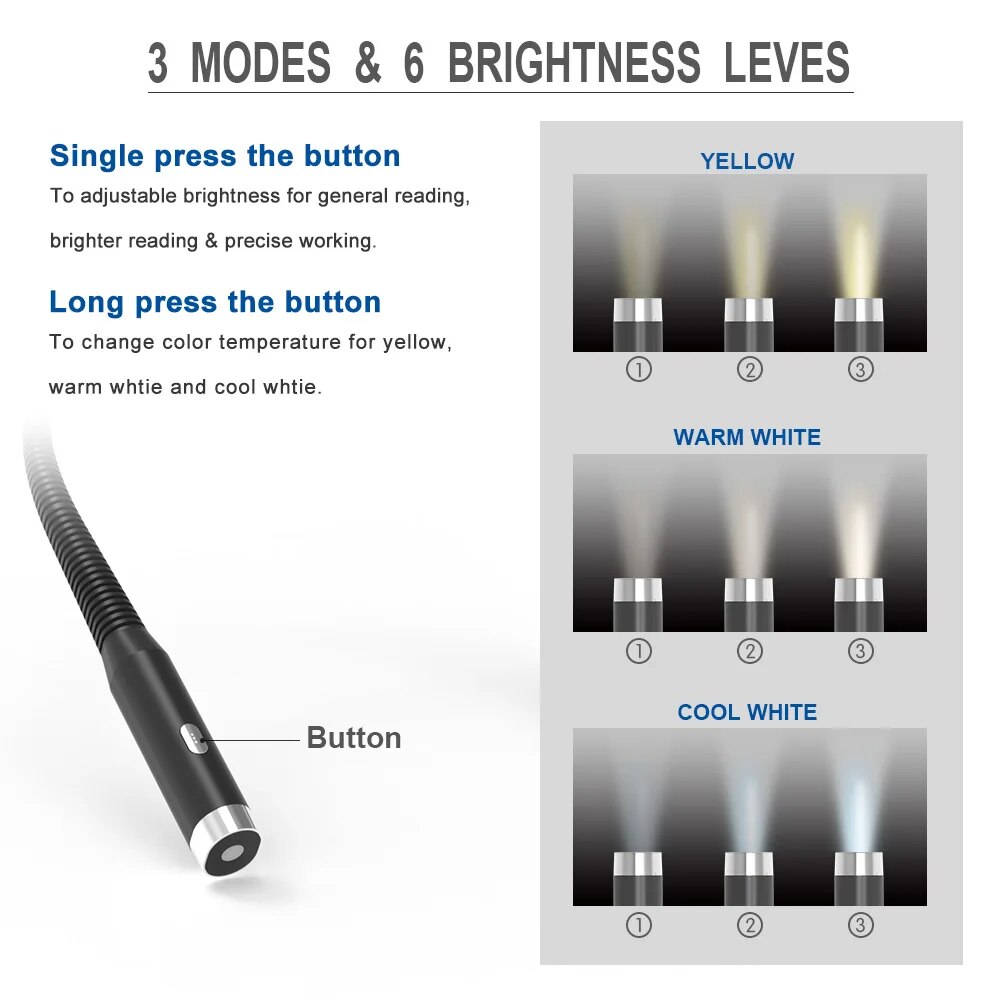 Neck Reading Light Book Lights - Book Light Flexible incelemesi ve fiyatı