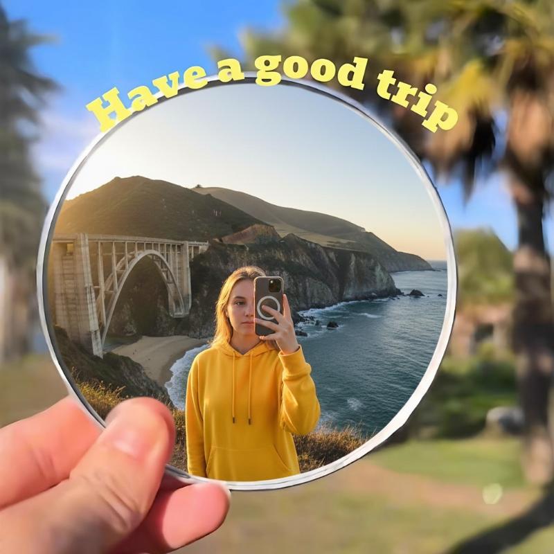 5cm Handheld Selfie Mirror Por - Travel Vlog Accessories incelemesi ve fiyatı