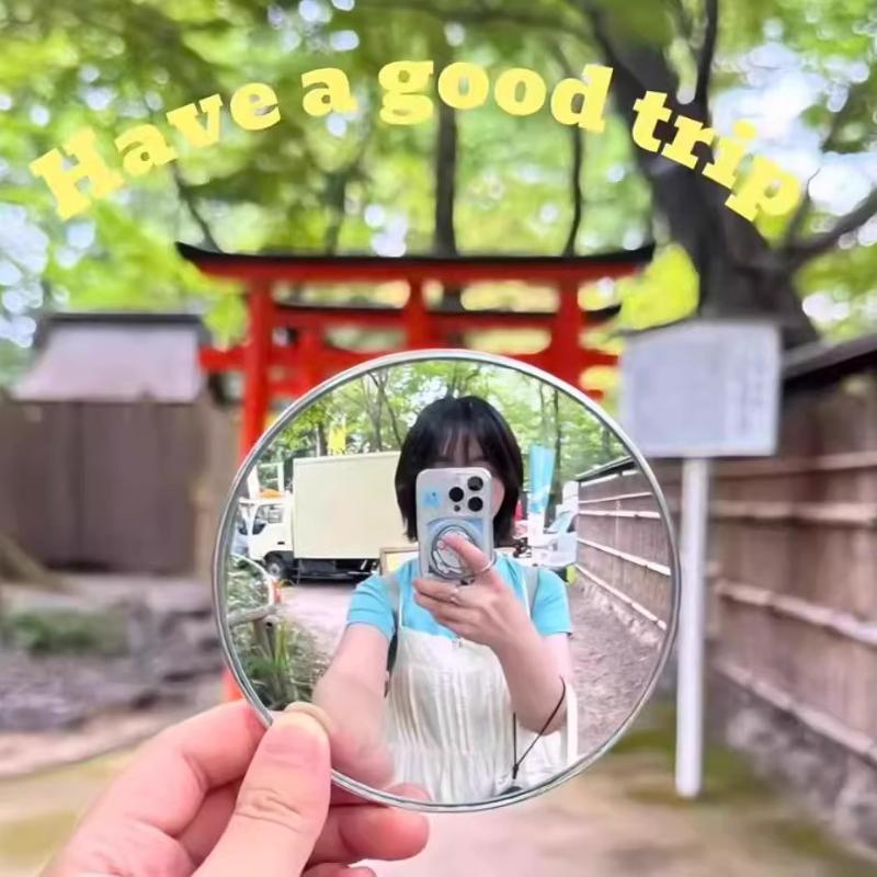 5cm Handheld Selfie Mirror Por - Travel Vlog Accessories incelemesi ve fiyatı
