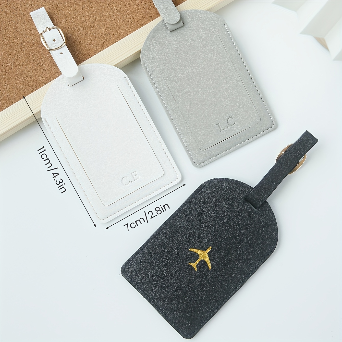 1PC Custom Initials Luggage Ta - Travel Accessories International incelemesi ve fiyatı