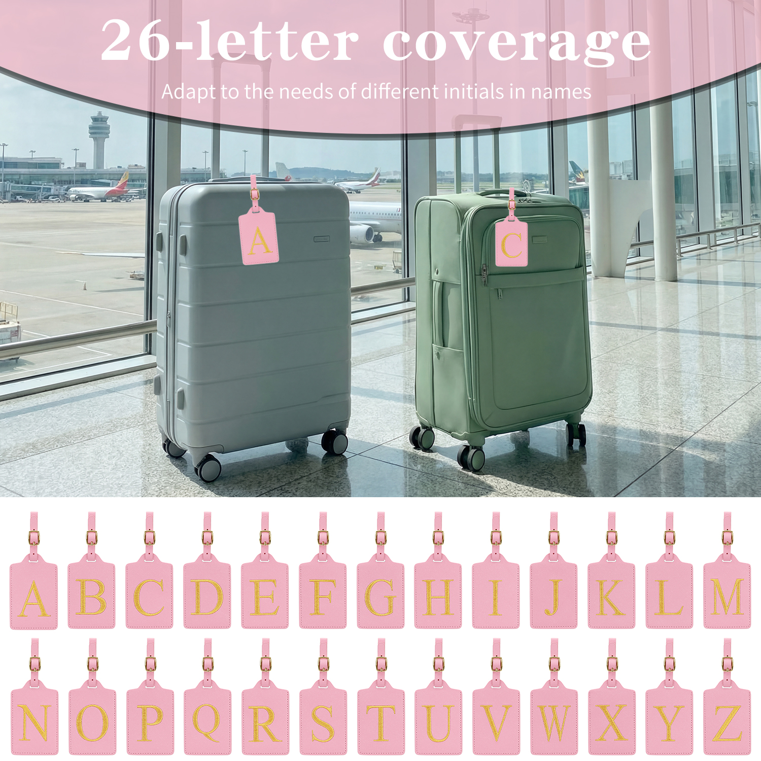 MIYIN 26 letters Luggage Tags  - Travel Accessories International incelemesi ve fiyatı