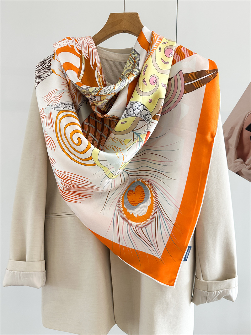 Designer Silk Scarf Women Spri - Travel Accessories Neck incelemesi ve fiyatı