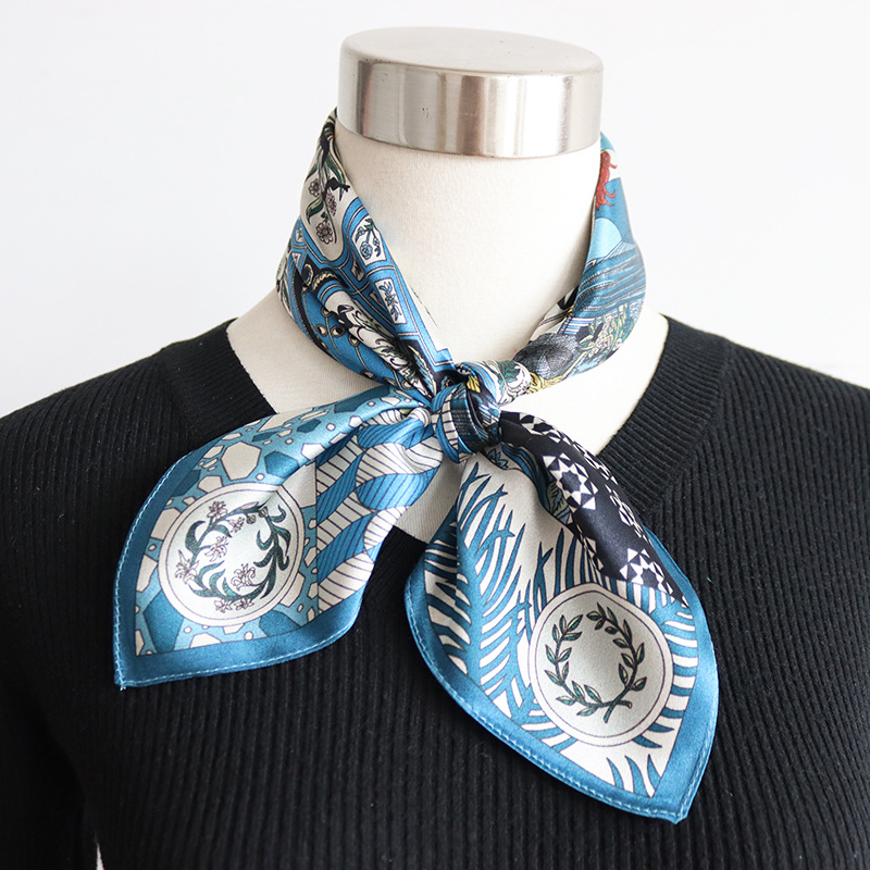 100Silk Scarf 12MM Women Squar - Travel Accessories Neck incelemesi ve fiyatı