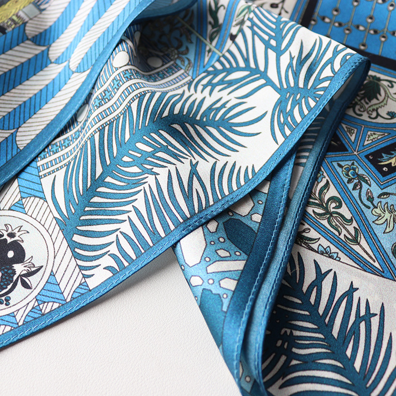 100Silk Scarf 12MM Women Squar - Travel Accessories Neck incelemesi ve fiyatı