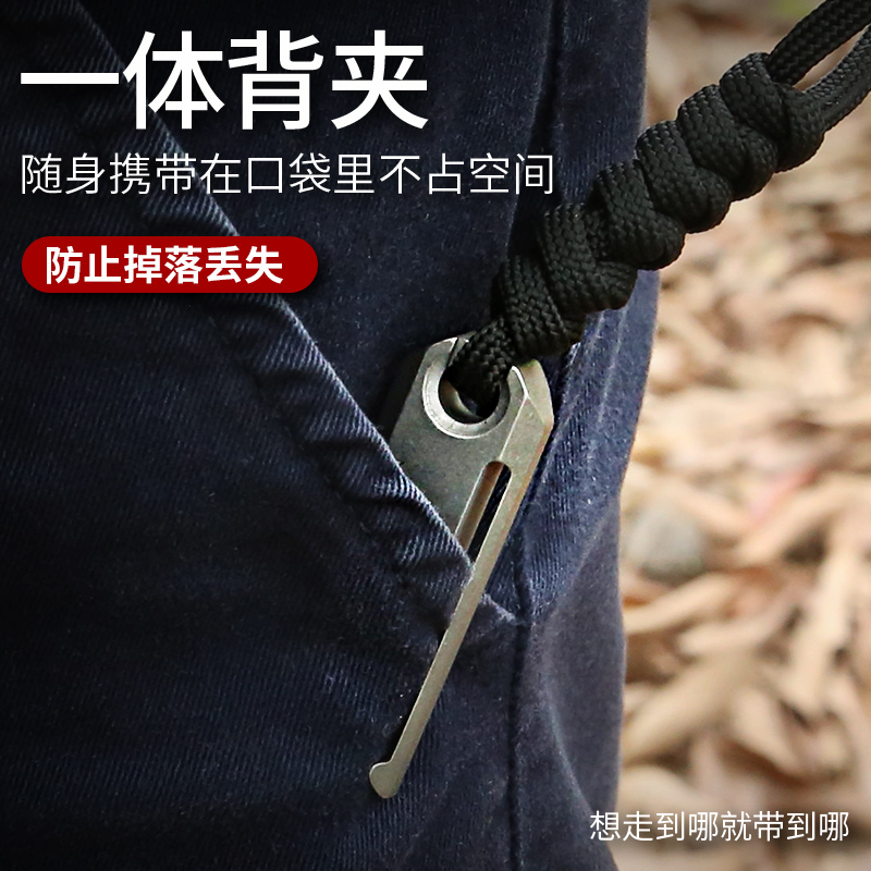 EDC Titanium Alloy Mini Crowba - Travel Accessories Tech incelemesi ve fiyatı