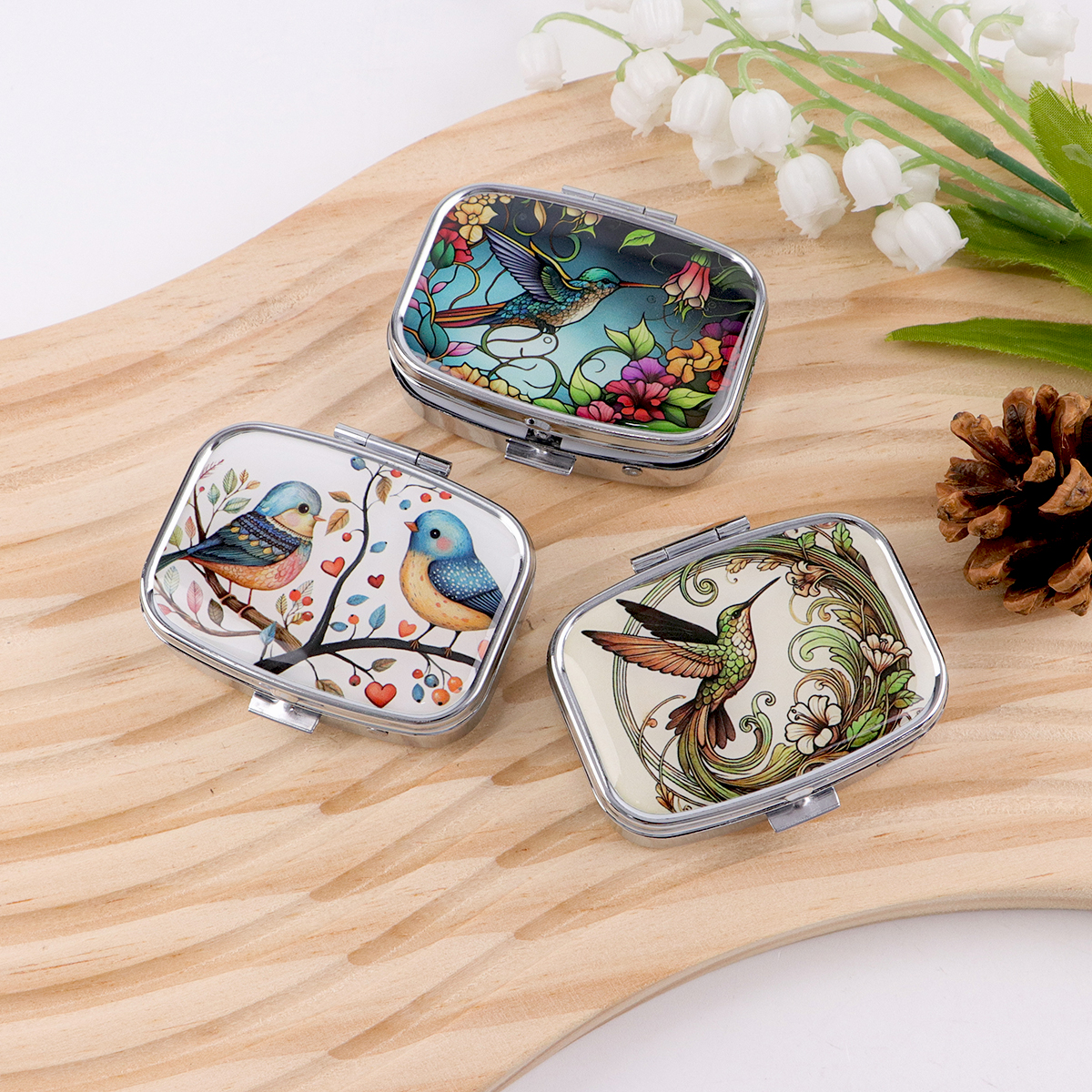 Cute Bird Cartoon Travel Pill  - Travel Accessories Store incelemesi ve fiyatı