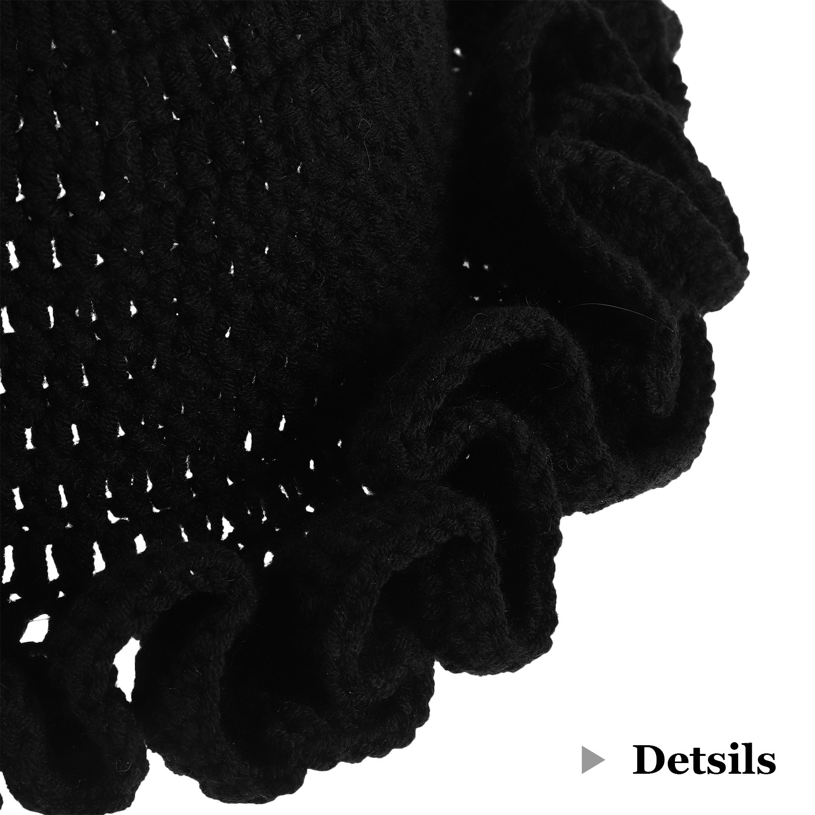 Handmade Crochet Hat Black Fol - Travel Accessories Present incelemesi ve fiyatı