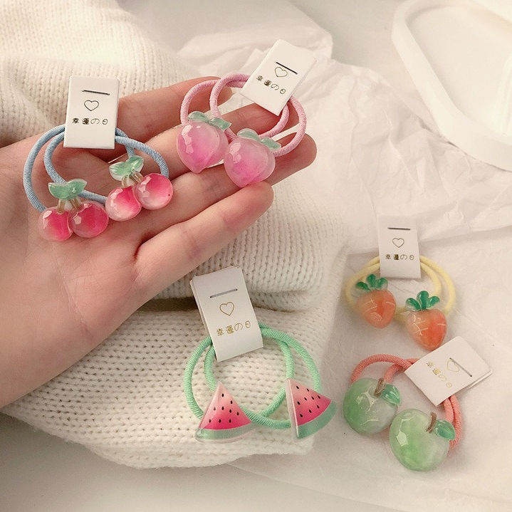 Kids Carrot Hair Ties 5 Pair N - Travel Accessories Kids incelemesi ve fiyatı