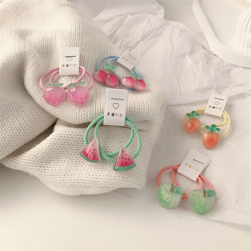 Kids Carrot Hair Ties 5 Pair N - Travel Accessories Kids incelemesi ve fiyatı