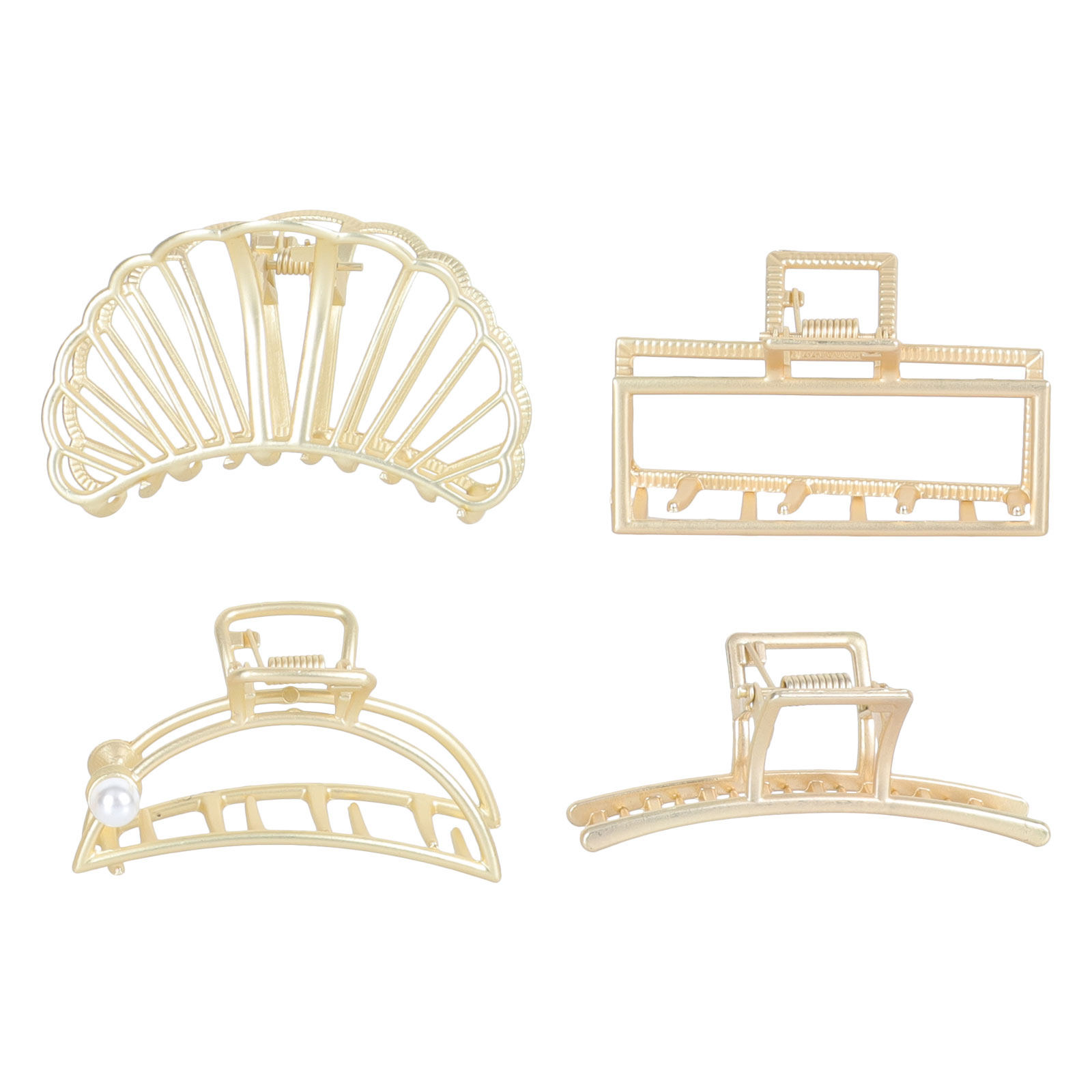 4Pcs Stylish Hair Claw Clip Wo - Travel Accessories Present incelemesi ve fiyatı