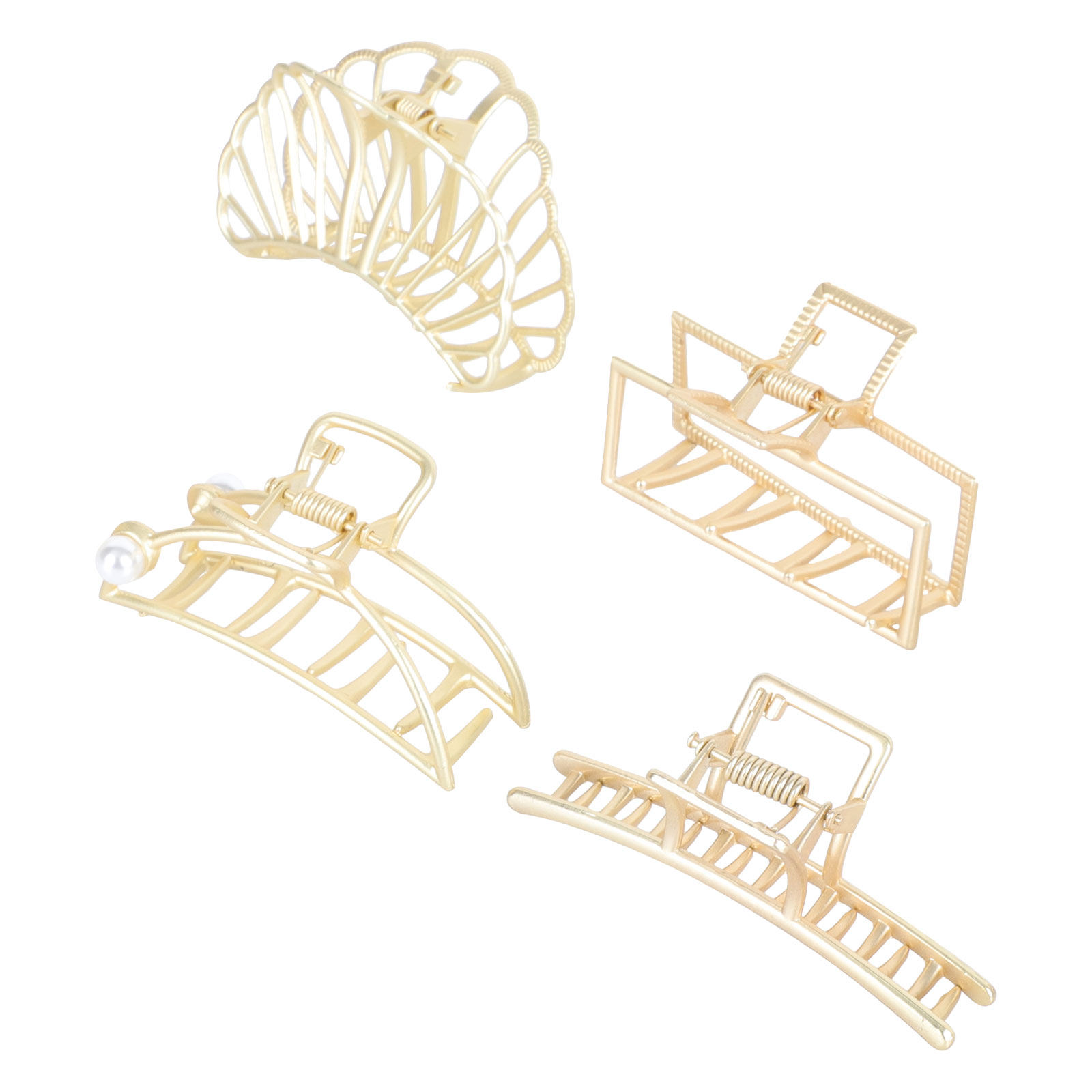 4Pcs Stylish Hair Claw Clip Wo - Travel Accessories Present incelemesi ve fiyatı