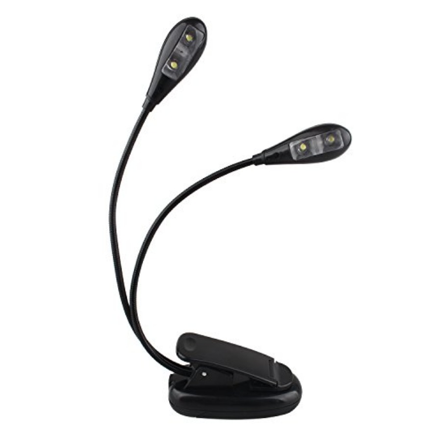 Protable Dual Head Music Stand - Book Light Flexible incelemesi ve fiyatı