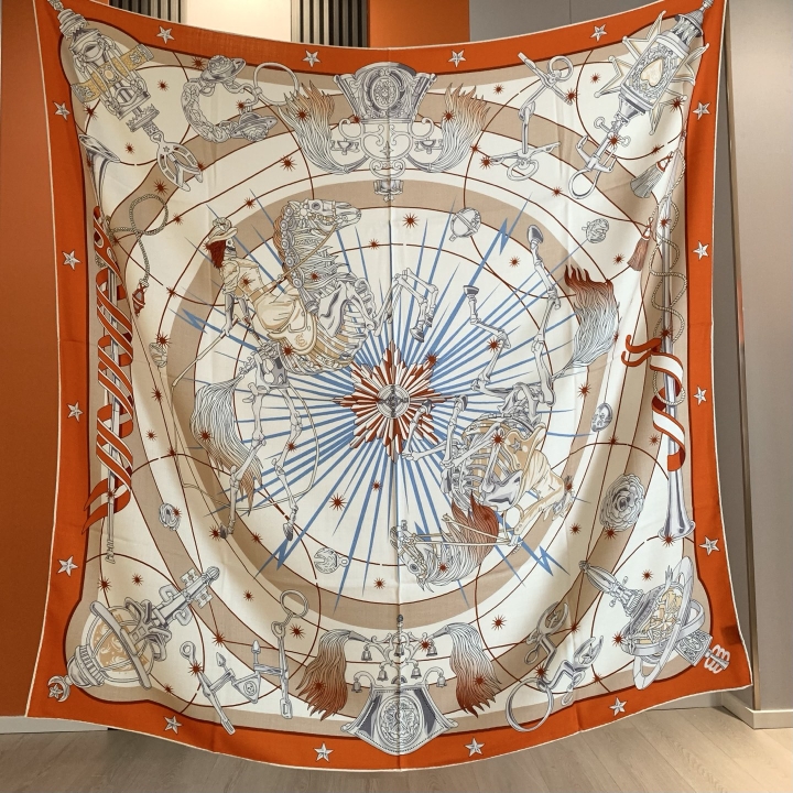 Luxury Brand Scarf Large Silk  - Travel Accessories Store incelemesi ve fiyatı