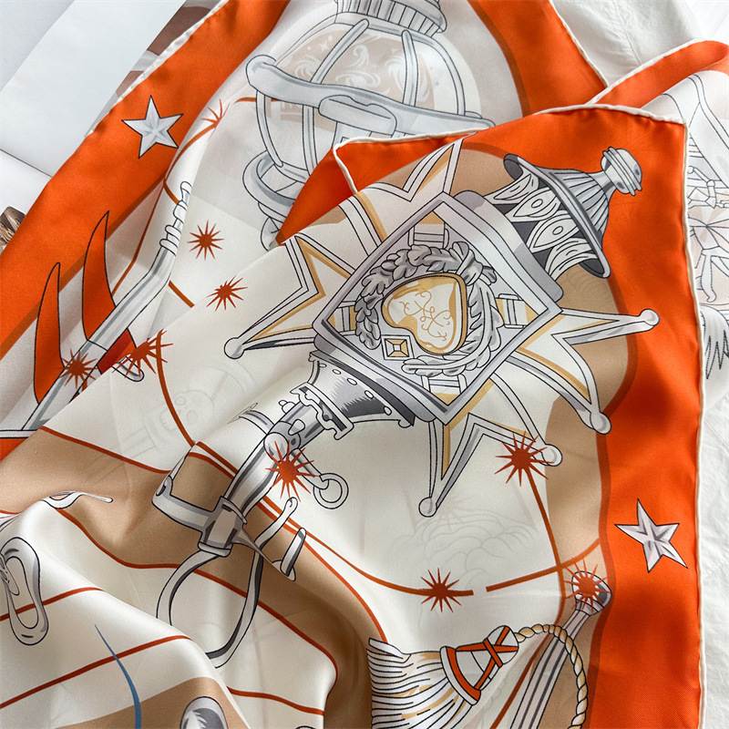 Luxury Brand Scarf Large Silk  - Travel Accessories Store incelemesi ve fiyatı