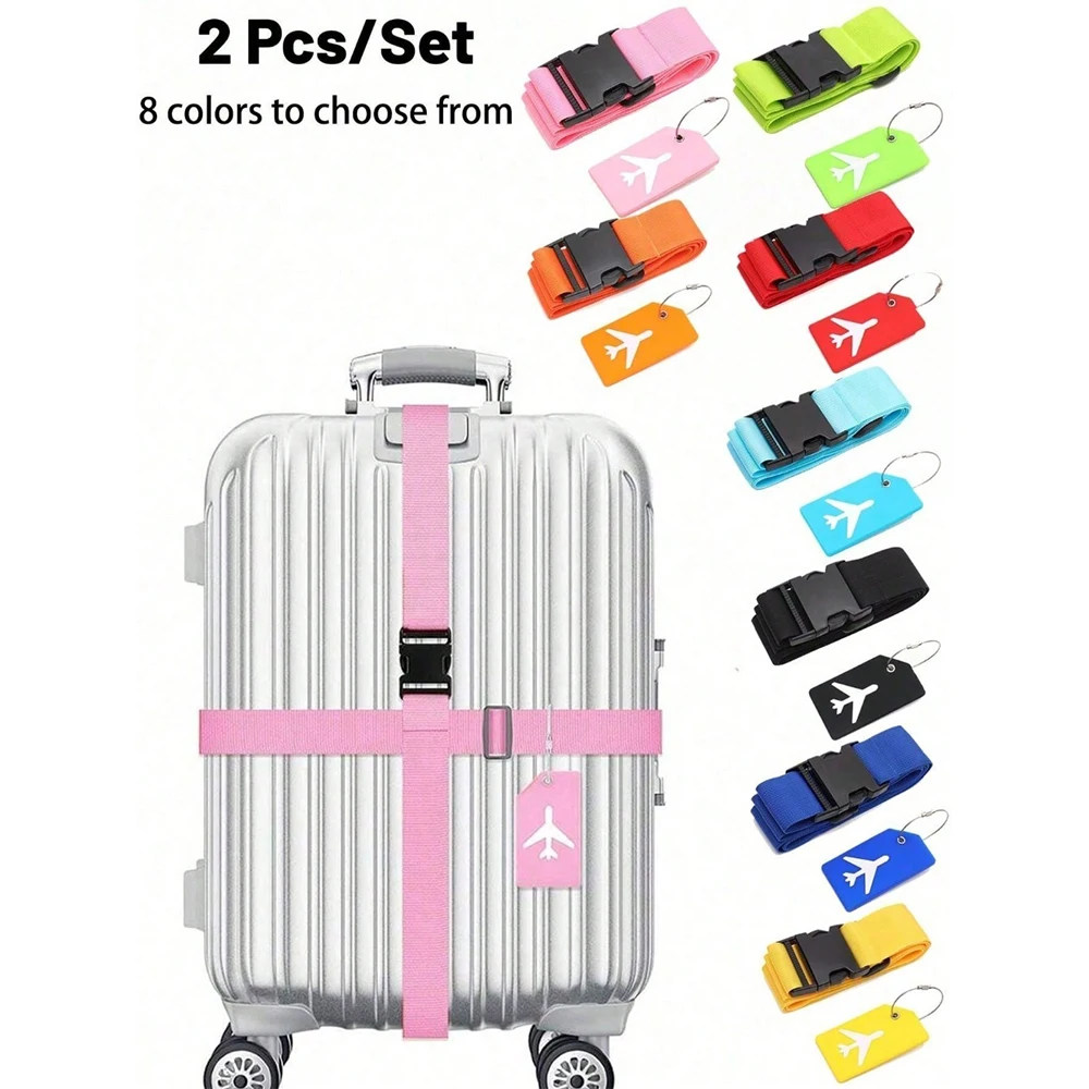 Luggage Strap Set with Luggage - Travel Accessories International incelemesi ve fiyatı