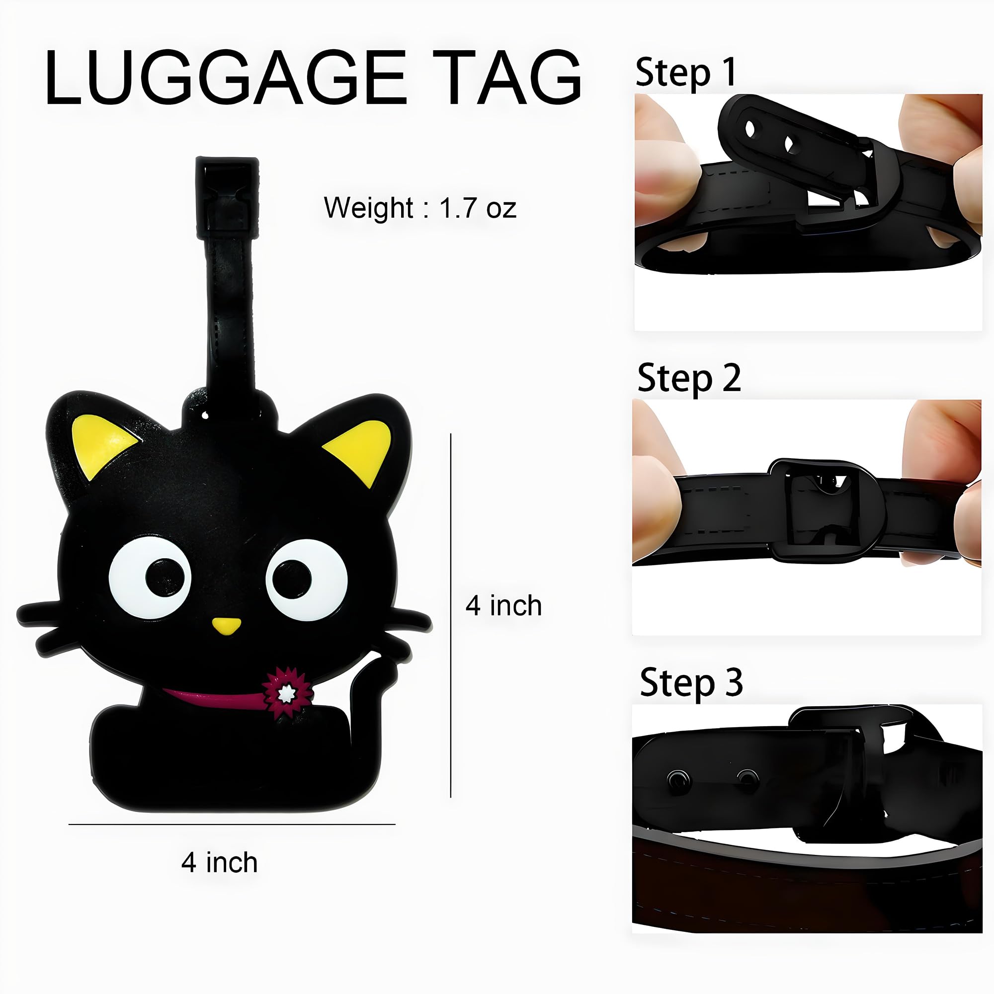 Cute Animal Luggage Tag Travel - Travel Accessories International incelemesi ve fiyatı