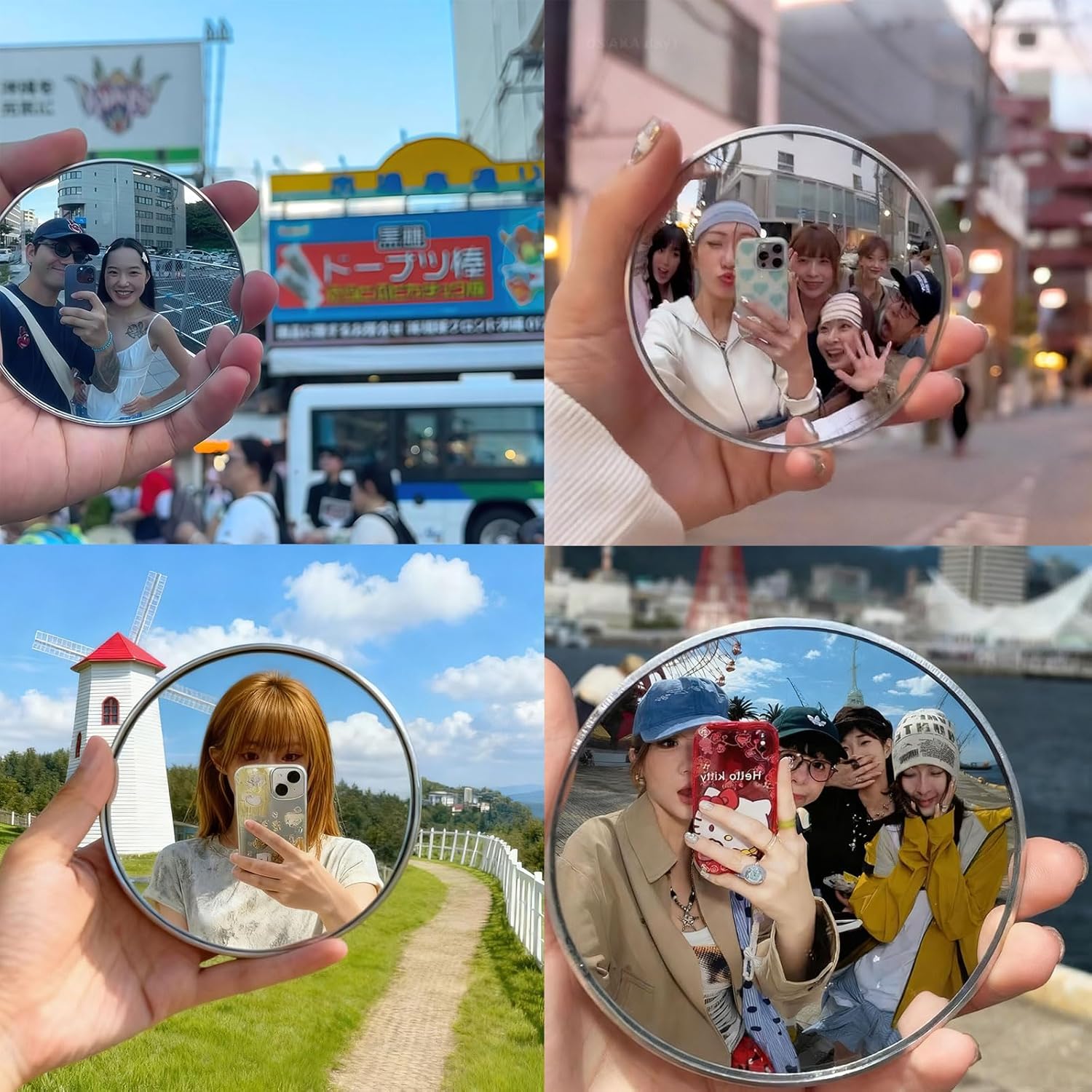 Portable 9.5cm Mini Round Conv - Travel Accessories Store incelemesi ve fiyatı