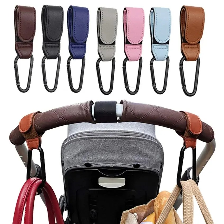 2Pcs Leather Cart Hooks Baby S - Travel Accessories Baby incelemesi ve fiyatı