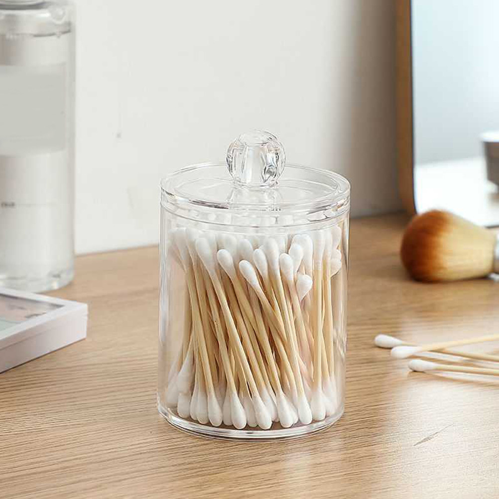 Clear Cotton Ball Dispenser Co - Travel Accessories Holder incelemesi ve fiyatı