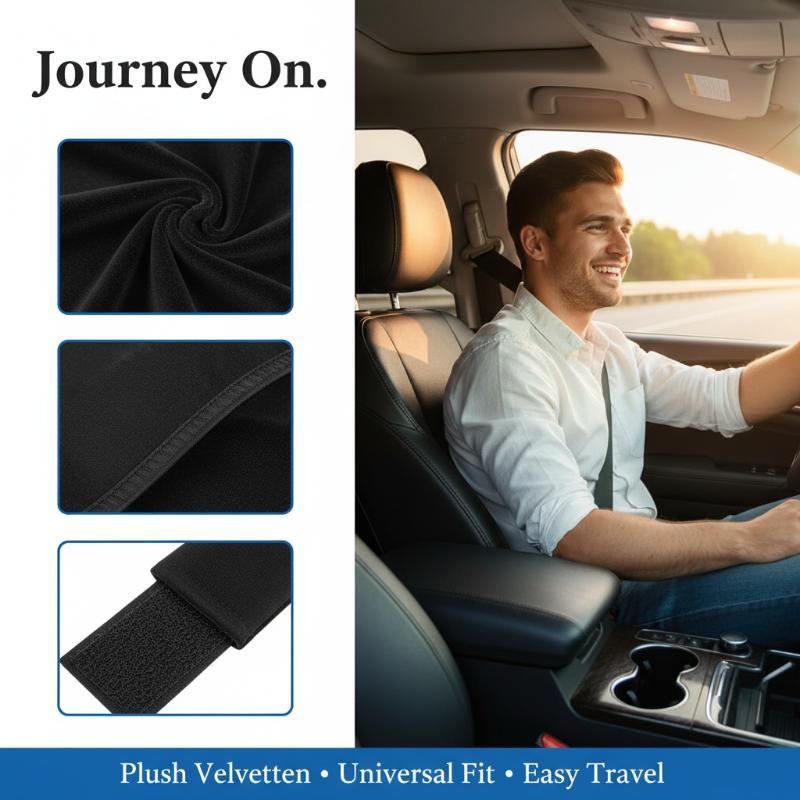 1/2pcs Soft Seat Belt Covers C - Travel Accessories For Car incelemesi ve fiyatı