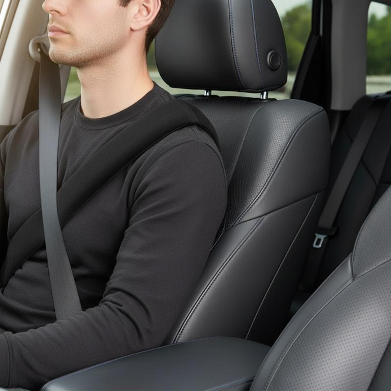 1/2pcs Soft Seat Belt Covers C - Travel Accessories For Car incelemesi ve fiyatı