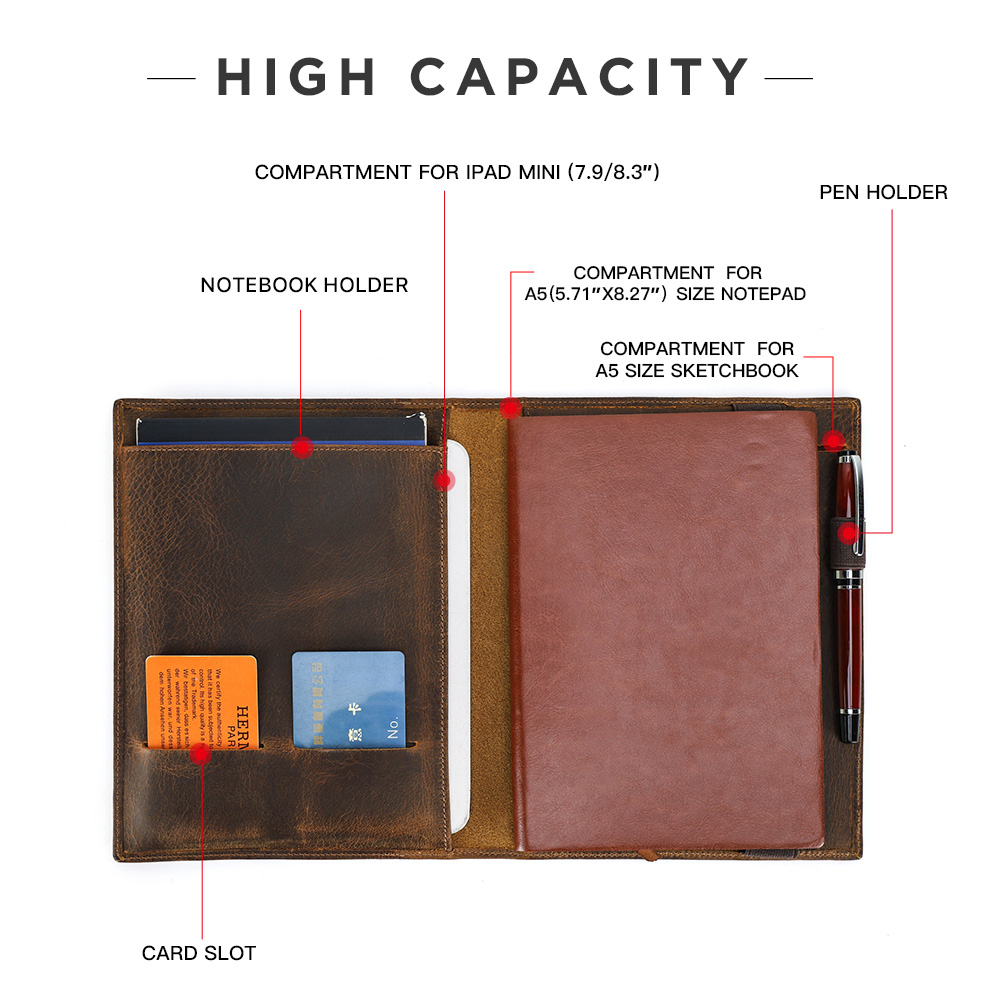 Vintage Crazy Horse Leather Po - Travel Journal Accessories incelemesi ve fiyatı