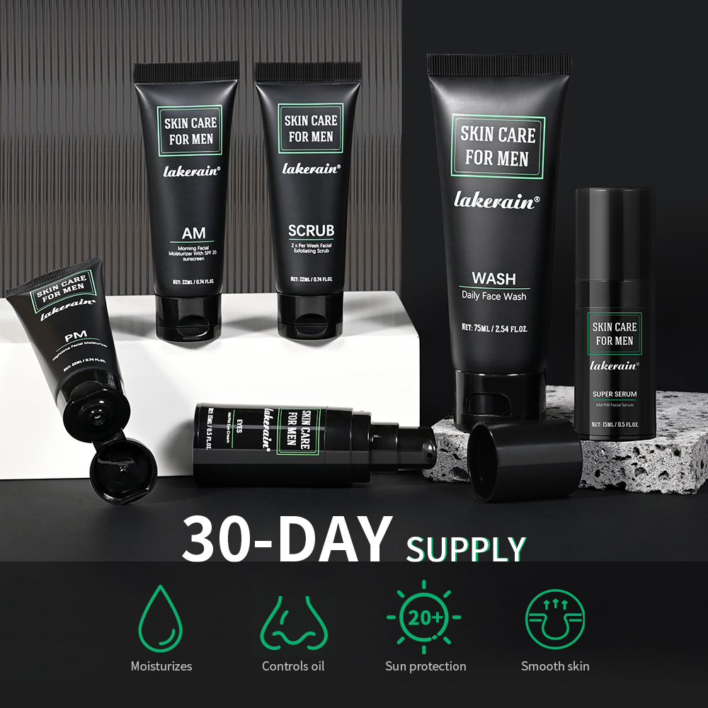 Lakerain Skin Care for Men Kit - Travel Accessories For Men incelemesi ve fiyatı