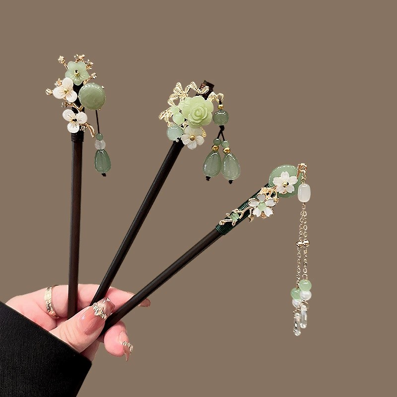 Antique Wooden Hairpin Women's - Travel Accessories Store incelemesi ve fiyatı