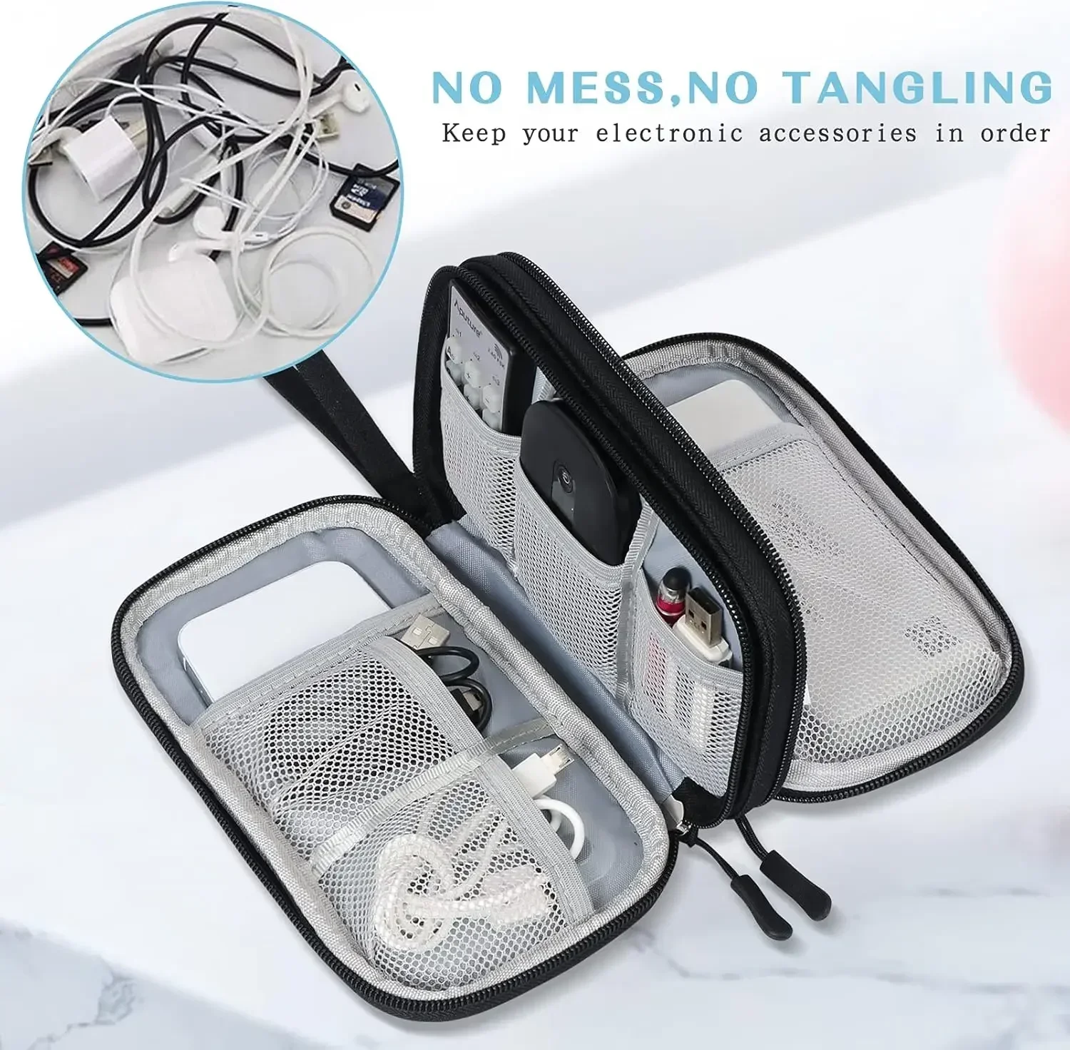 Travel Cable Bag Portable Digi - Travel Accessories Tech incelemesi ve fiyatı