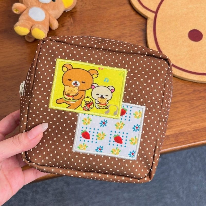 Kawaii Rilakkuma Brown Polka D - Travel Accessories Store incelemesi ve fiyatı