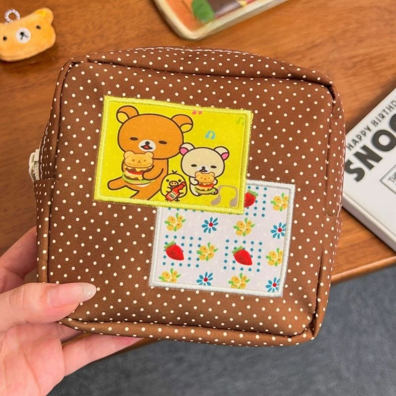 Kawaii Rilakkuma Brown Polka D - Travel Accessories Store incelemesi ve fiyatı