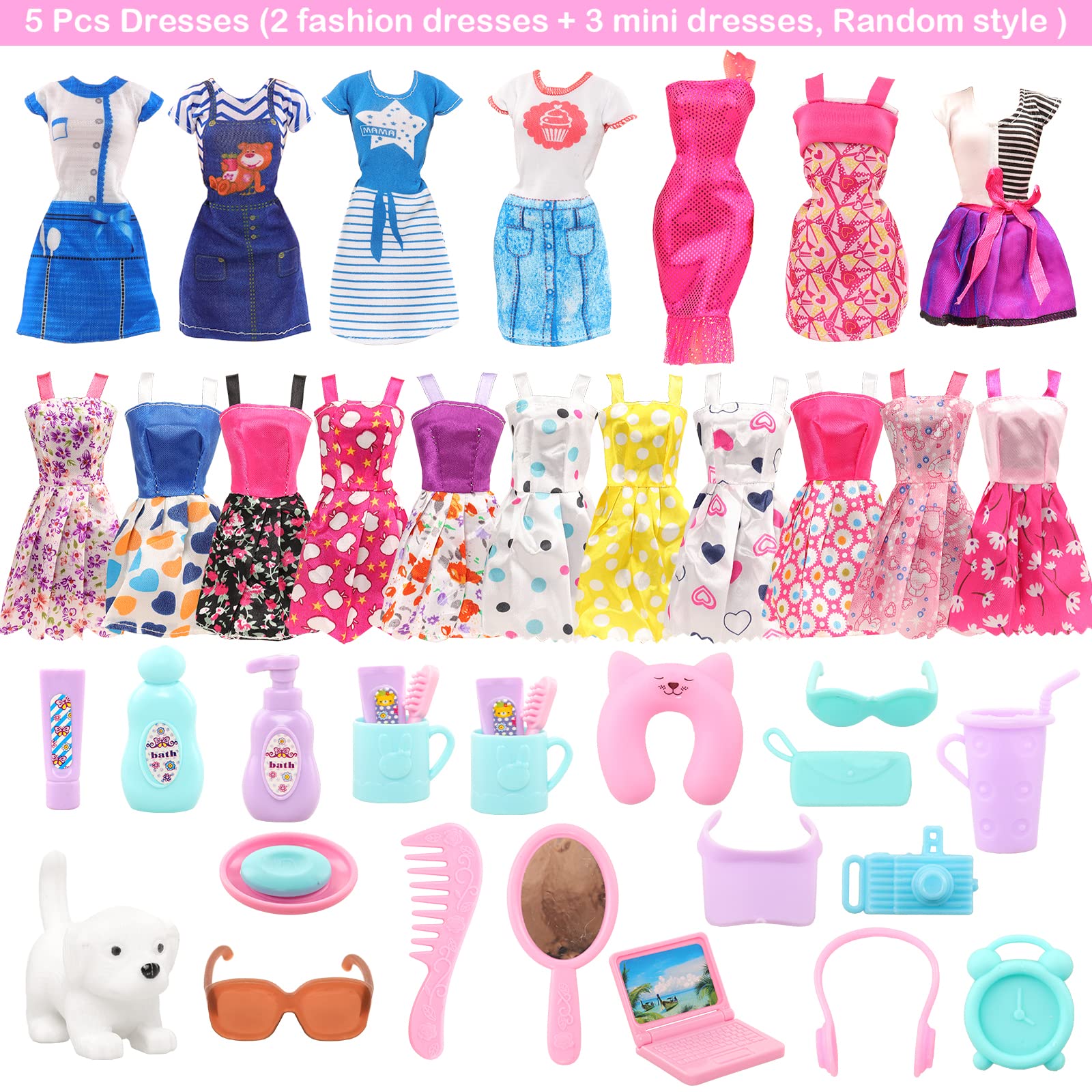 BARWA 30 Pcs 11.5 lnch Travel  - Travel Accessories Kids incelemesi ve fiyatı