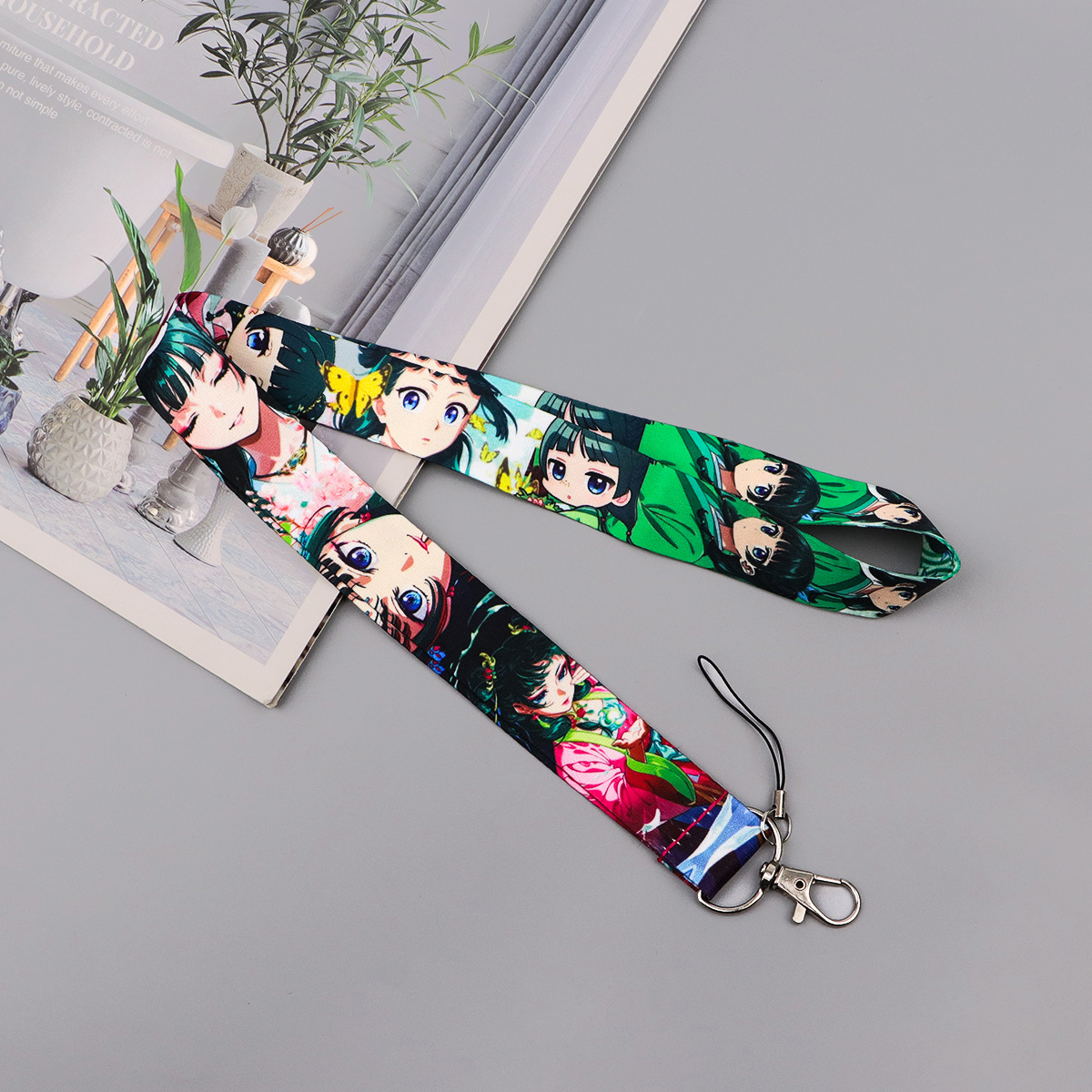 Cute Anime Girl Lanyard Neck S - Travel Accessories Store incelemesi ve fiyatı