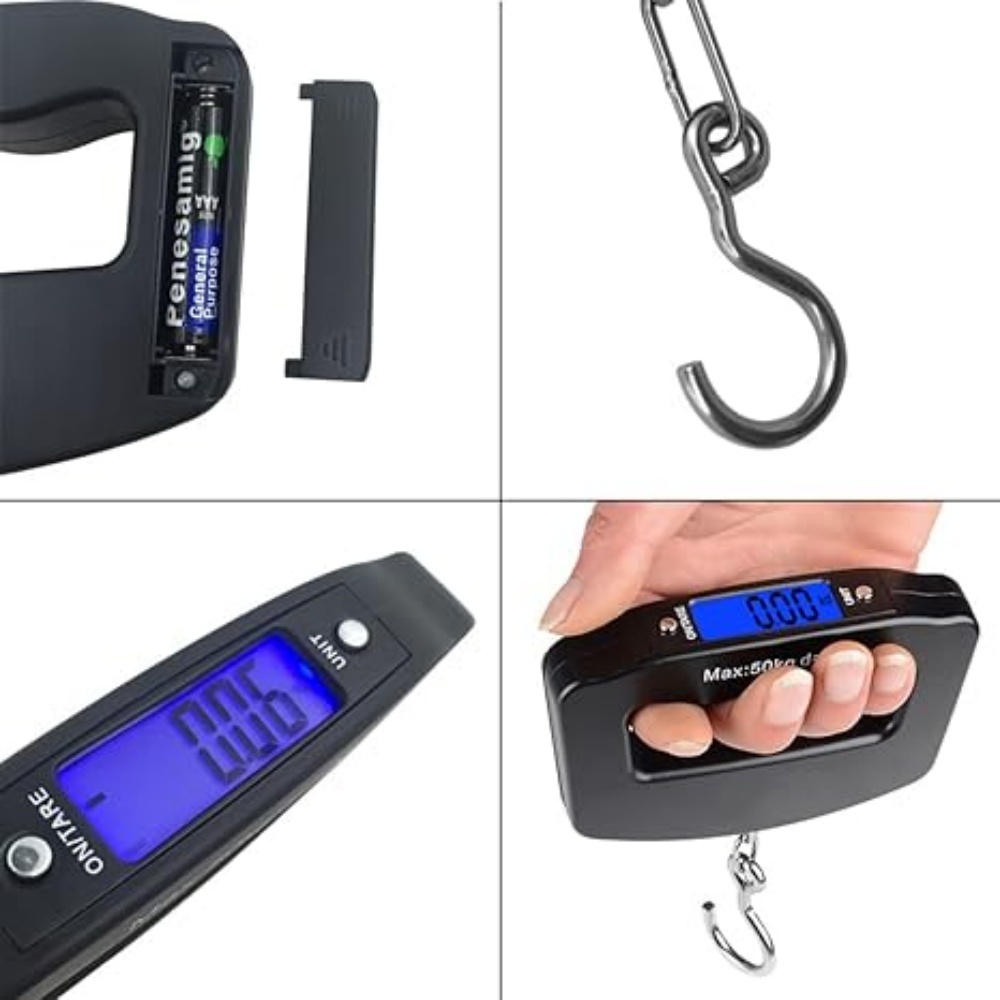 50Kg 10g Luggage Weight Scale, - Travel Accessories Tech incelemesi ve fiyatı