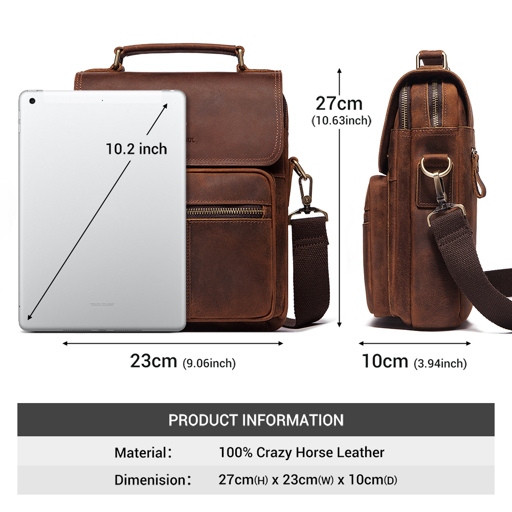 HUMERPAUL Genuine Leather Men' - Travel Accessories Tech incelemesi ve fiyatı
