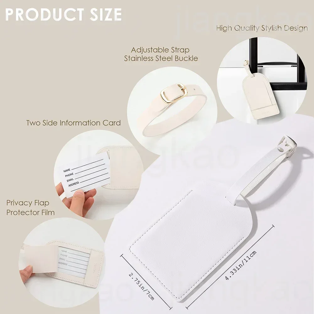 Personalized PU Luggage Tag He - Travel Accessories International incelemesi ve fiyatı