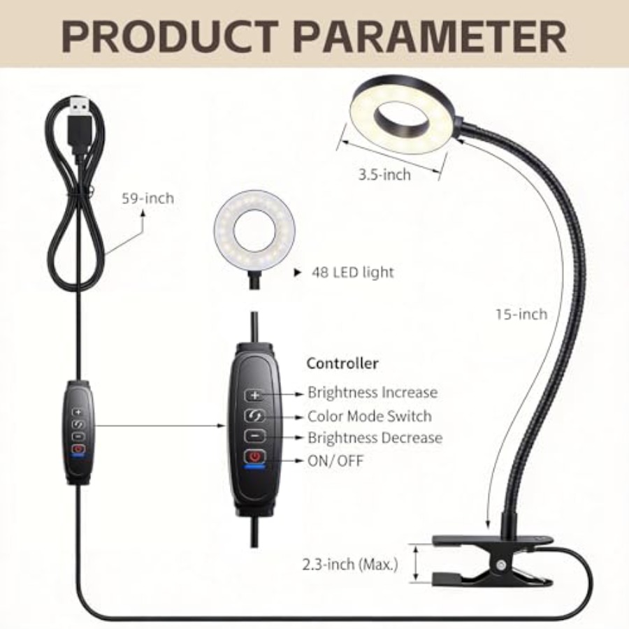 Clip on Light, LED Book Light  - Book Light Flexible incelemesi ve fiyatı