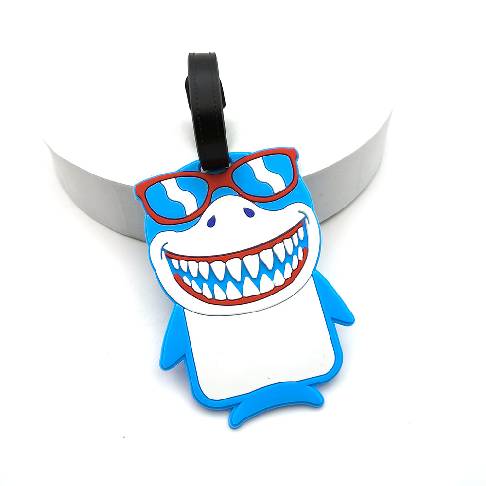 1PCS Cute Shark Luggage Tag Bo - Travel Accessories International incelemesi ve fiyatı