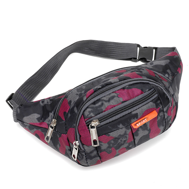 Camouflage Print Men Waist Bag - Travel Accessories For Men incelemesi ve fiyatı
